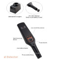 Reliable Hand Held Metal Detector Gp-140